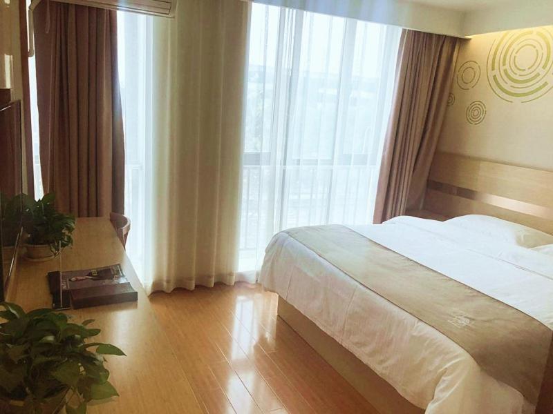 Greentree Inn Shanghai Minhang District Beiqiao Subway Station Express Hotel Luaran gambar