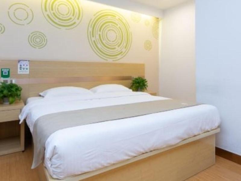 Greentree Inn Shanghai Minhang District Beiqiao Subway Station Express Hotel Luaran gambar