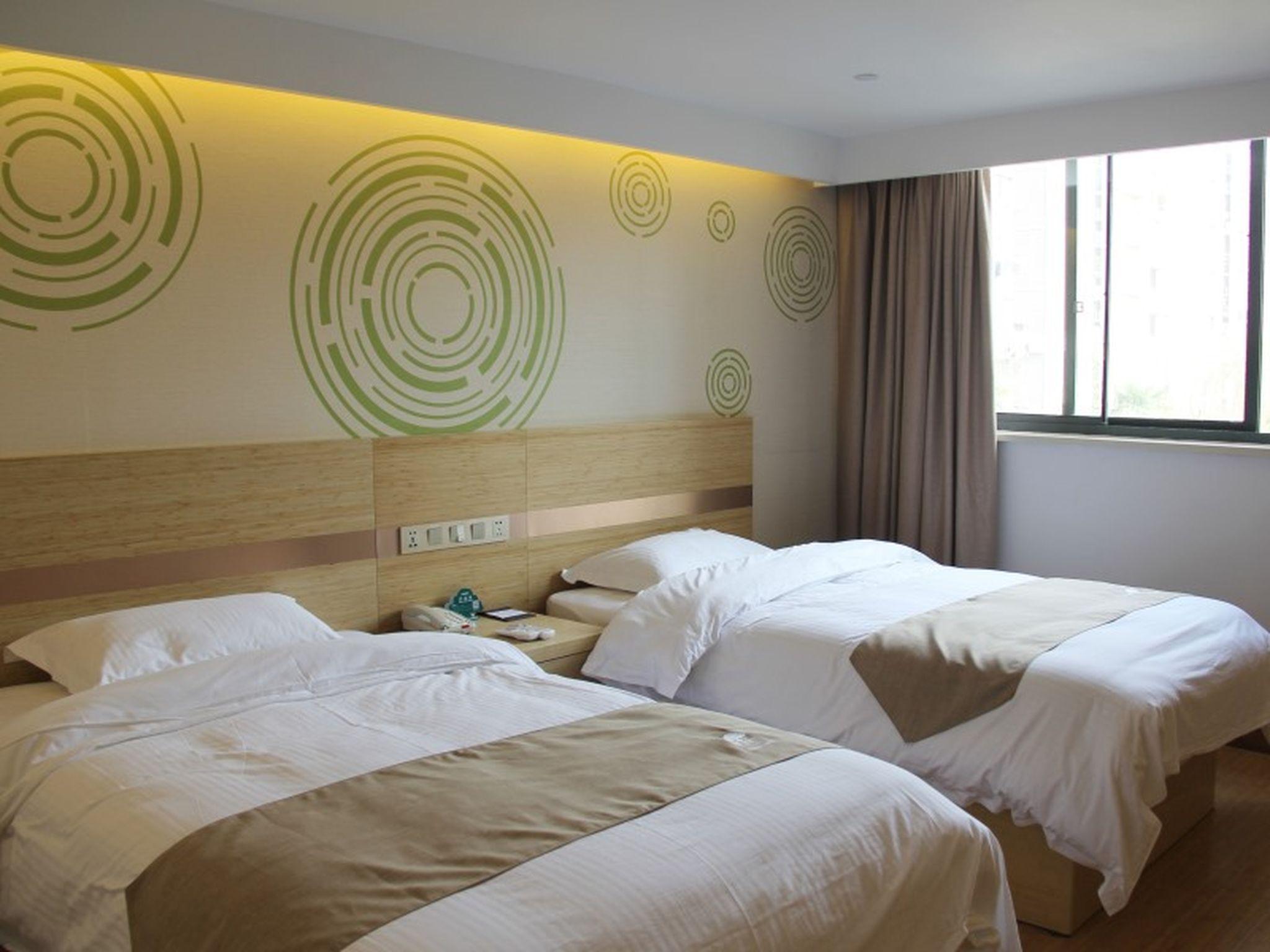 Greentree Inn Shanghai Minhang District Beiqiao Subway Station Express Hotel Luaran gambar
