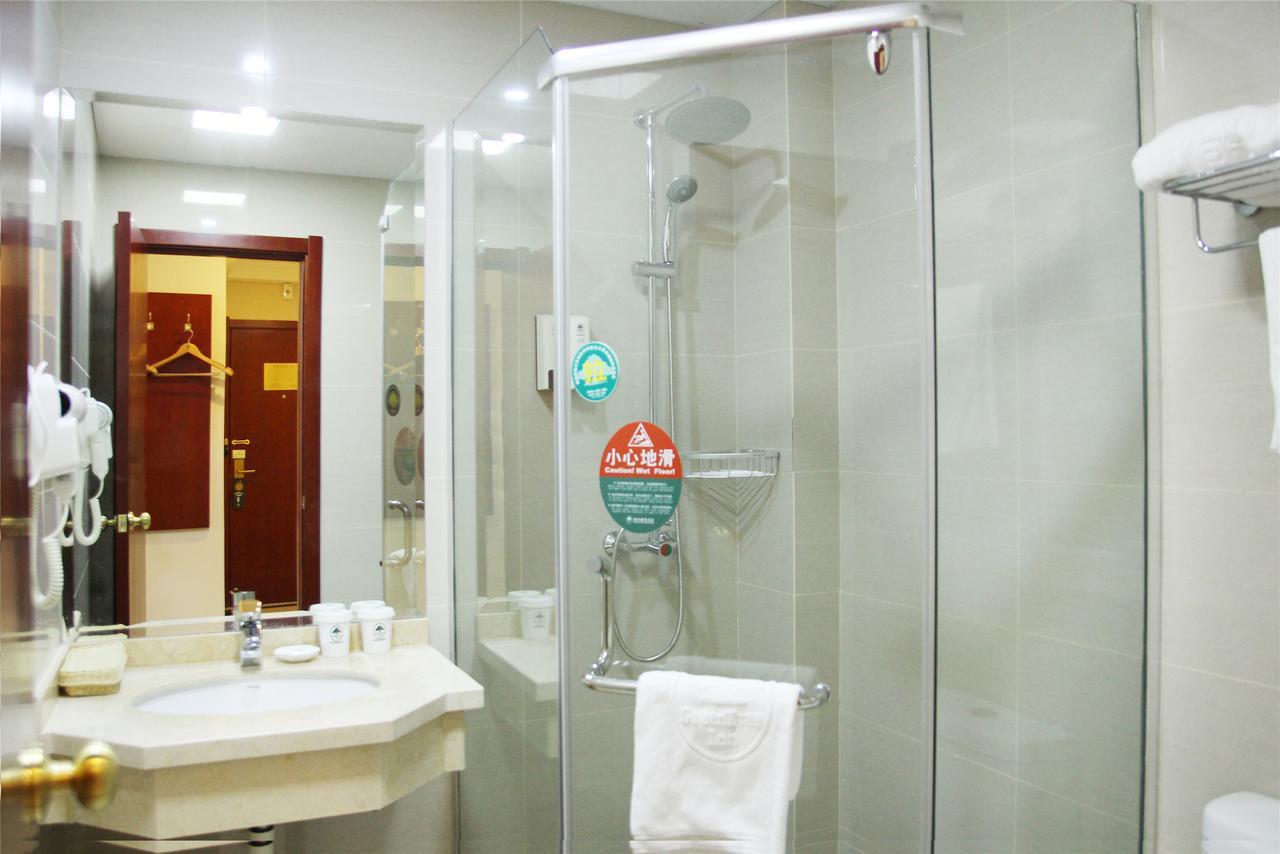 Greentree Inn Shanghai Minhang District Beiqiao Subway Station Express Hotel Luaran gambar
