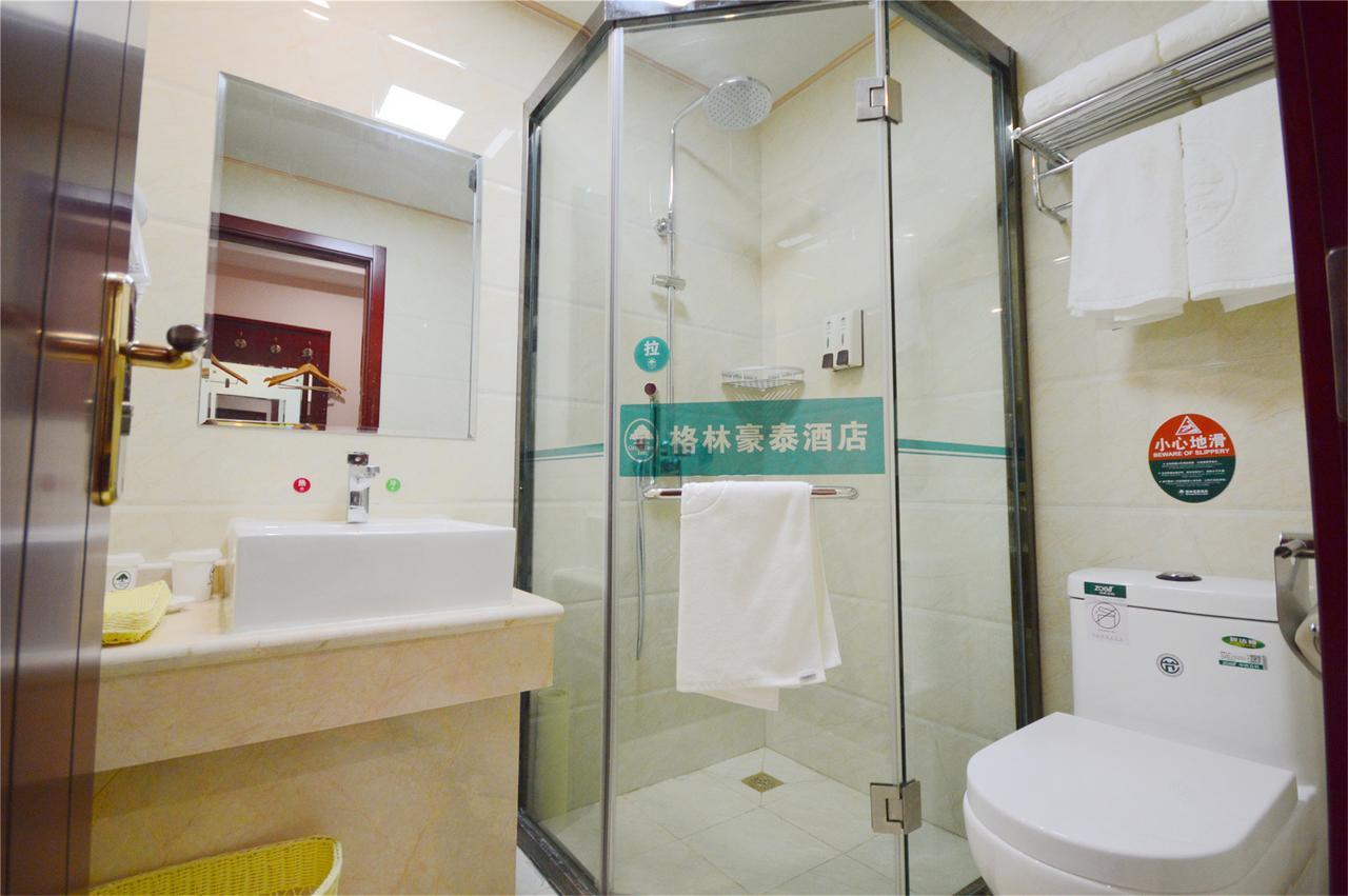 Greentree Inn Shanghai Minhang District Beiqiao Subway Station Express Hotel Luaran gambar