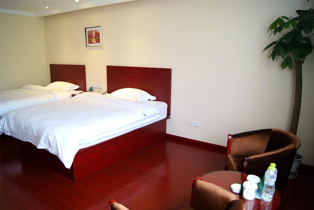Greentree Inn Shanghai Minhang District Beiqiao Subway Station Express Hotel Luaran gambar