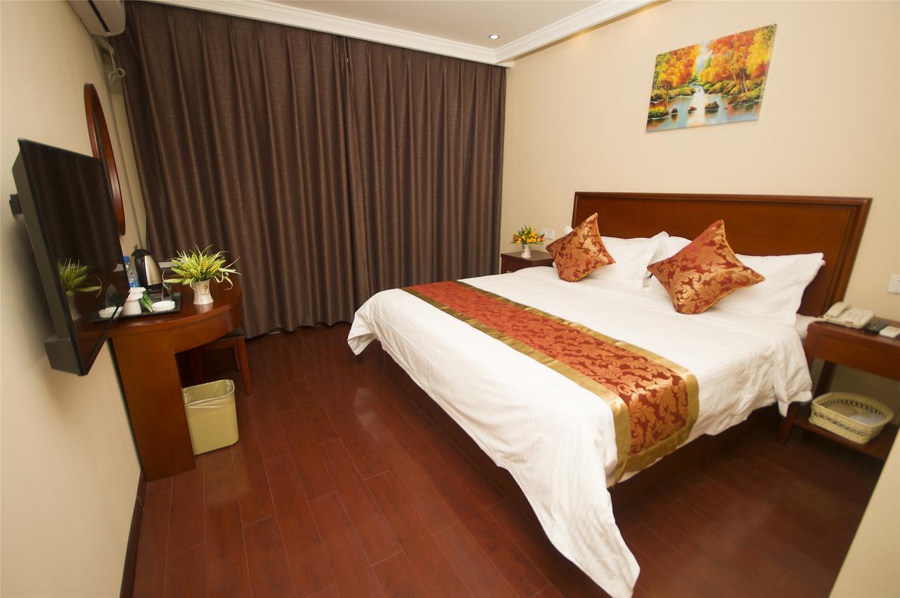 Greentree Inn Shanghai Minhang District Beiqiao Subway Station Express Hotel Luaran gambar
