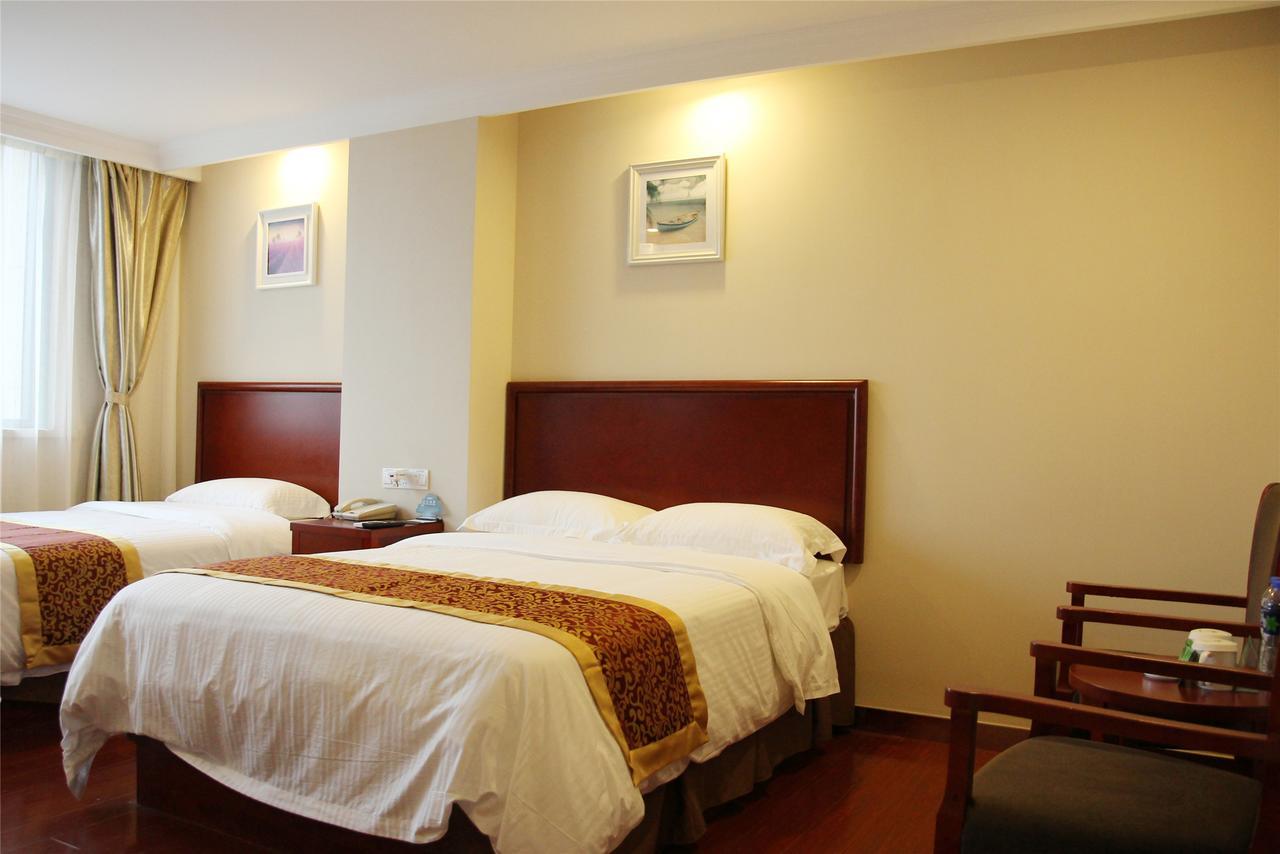 Greentree Inn Shanghai Minhang District Beiqiao Subway Station Express Hotel Luaran gambar