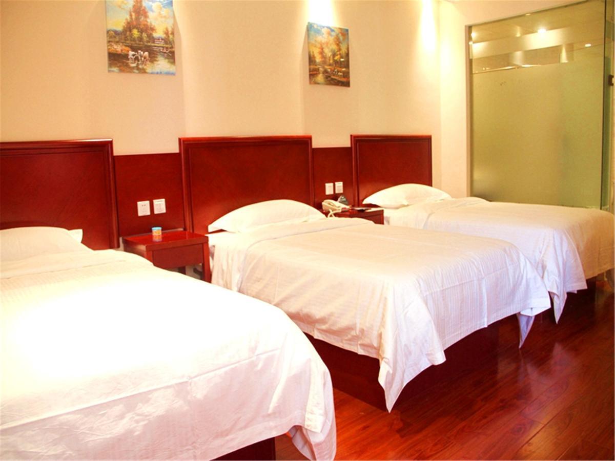 Greentree Inn Shanghai Minhang District Beiqiao Subway Station Express Hotel Luaran gambar