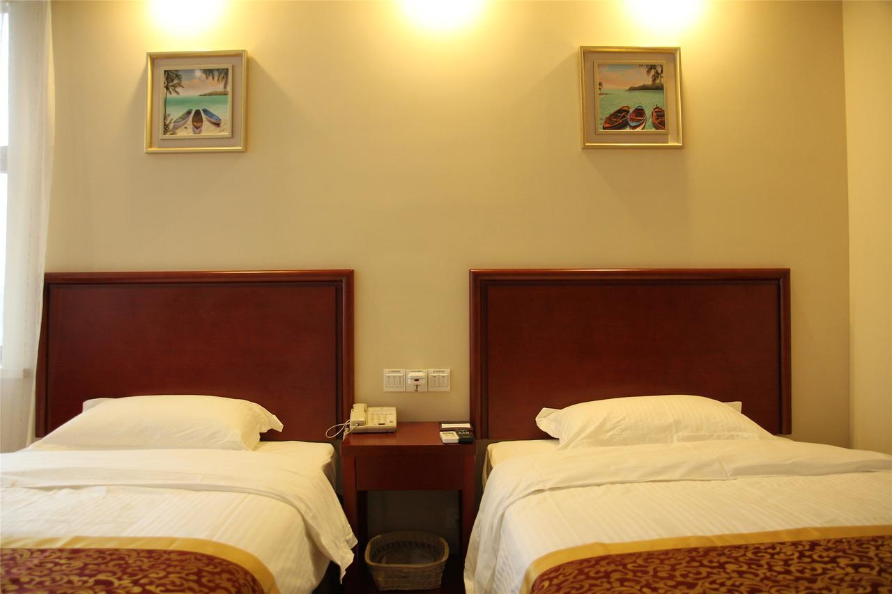 Greentree Inn Shanghai Minhang District Beiqiao Subway Station Express Hotel Luaran gambar