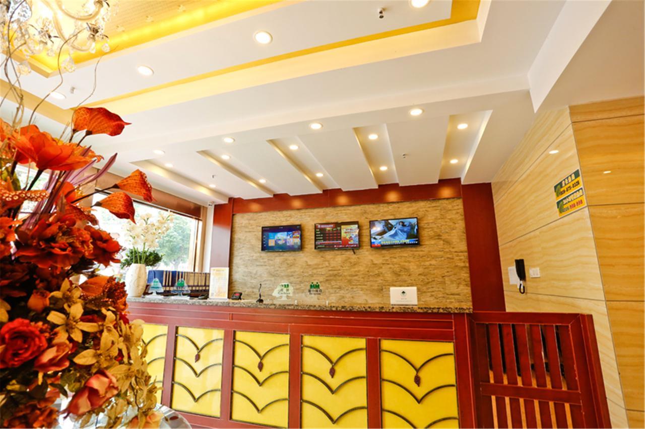 Greentree Inn Shanghai Minhang District Beiqiao Subway Station Express Hotel Luaran gambar