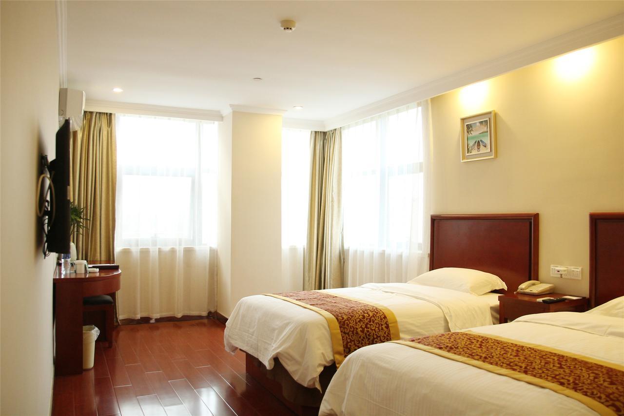 Greentree Inn Shanghai Minhang District Beiqiao Subway Station Express Hotel Luaran gambar